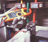 CEM DT-3348 Clamp-on AC/DC Current Voltage Wattage Frequency Resistance Meter True RMS 240KW 1000 Amp