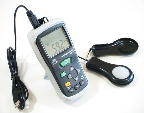 CEM DT-1309 Professional Digital 40K FC Foot-Candle Meter 400K Lux Light Luxmeter with USB interface