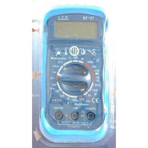 CEM DT-21 Thermometer Light Humidity Sound Multi Meter 5-in-1